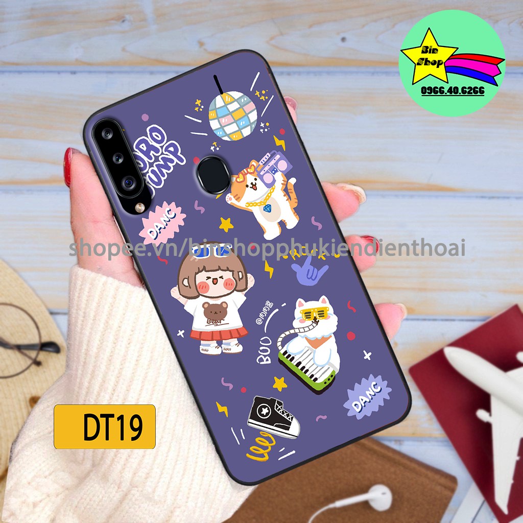 Ốp lưng Oppo A31 2020 - Oppo A91 - Oppo A8 2020 in hình Gấu/Chibi ngộ nghĩnh đáng yêu, chất liệu in UV cao cấp.