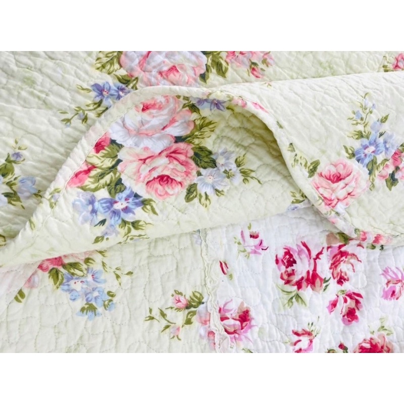 Chăn bộ chần ghép cực xinh 100% cotton