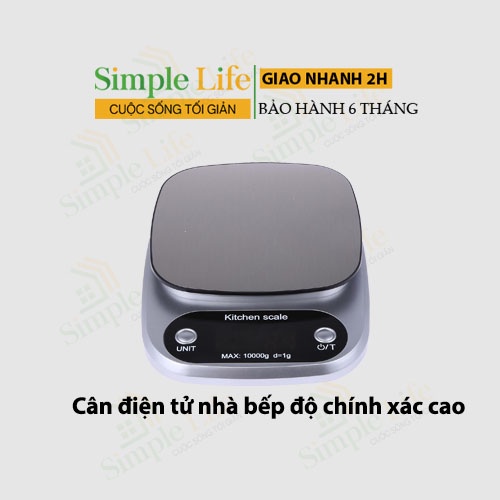 [CÂN CHÍNH XÁC - BH 6 Tháng] Cân điện tử tiểu ly nhà bếp mini định lượng từ 1gram đến 3kg ,10kg