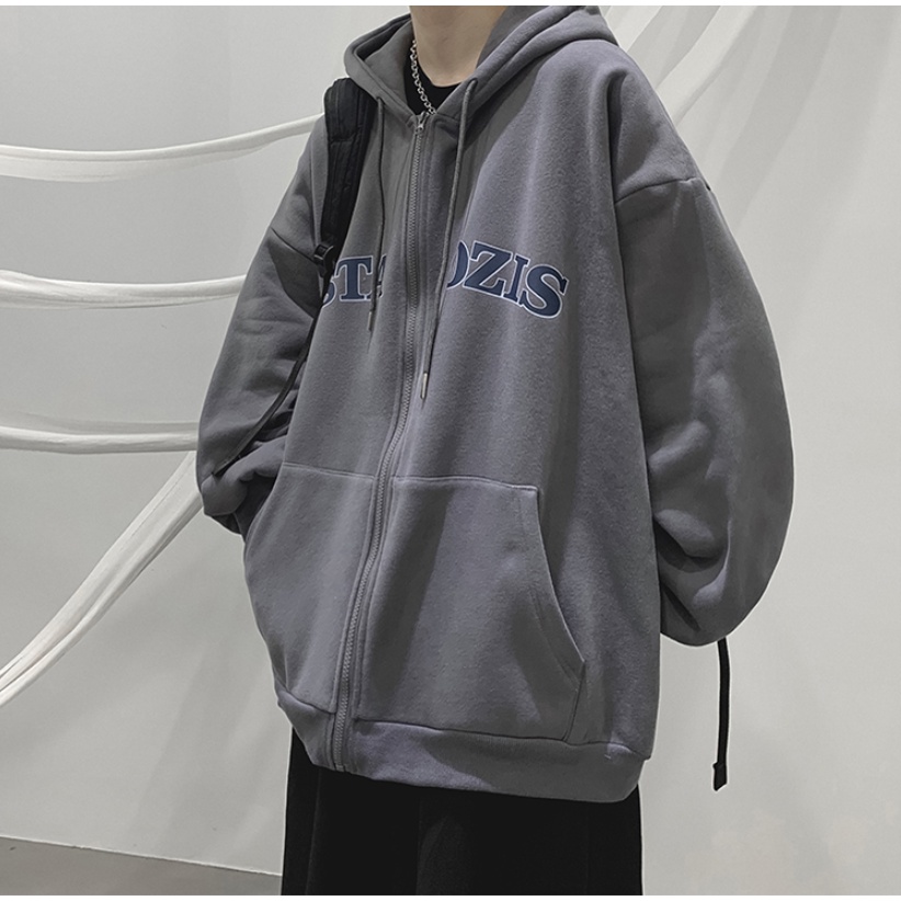 Áo Khoác Có Mũ Trùm Dáng Rộng In Hình Giản Dị Thời Trang Dành Cho Nam Áo hoodie unisex form rộng áo hoodie simple nữ form rộng dày big size áo hoodie nỉ bông