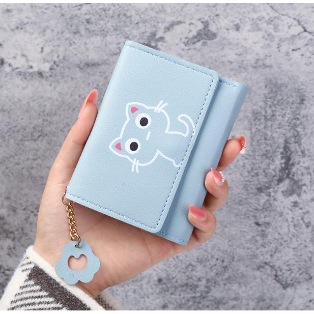 Ví nữ cầm tay mini ngắn cute nhỏ gọn bỏ túi thời trang giá rẻ nl.store VI04