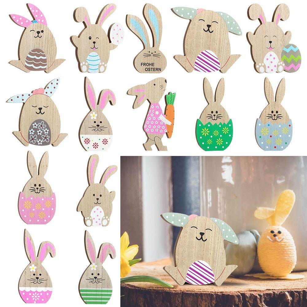 KENT1 15Cm Easter Ornaments DIY Crafts Hanging Decor Home Ornament Rabbit