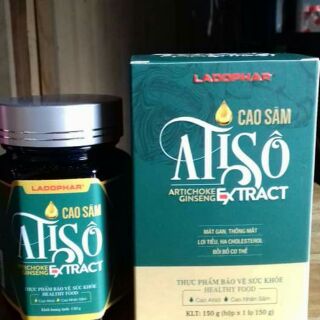 👉Cao Sâm Atisô, sản phẩm độc đáo với sự kết hợp của 2 thành phần: Cao lá bông thân rễ Atisô và cao hồng sâm