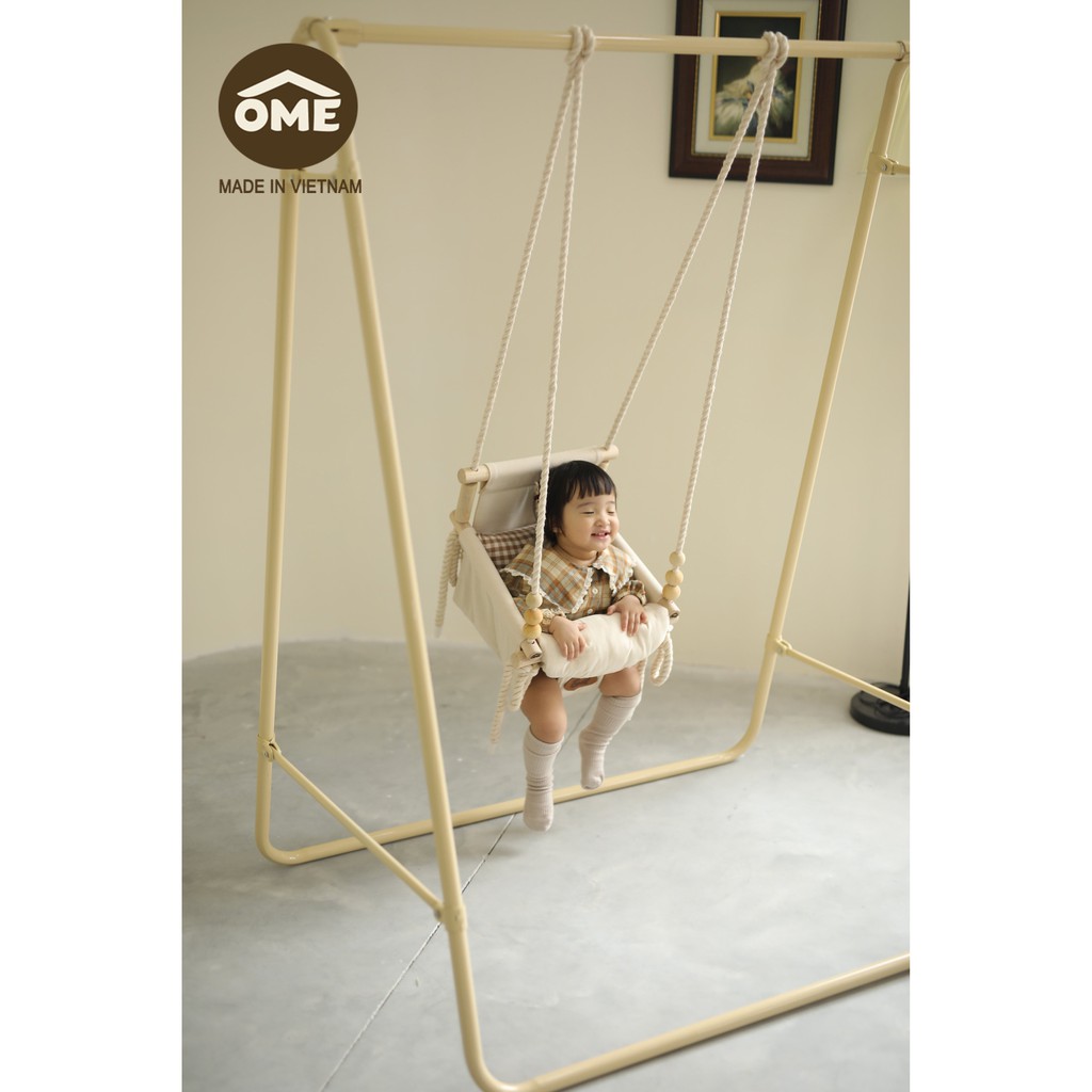 Xích Đu Nhún Nhảy Cho Bé Chính Hãng OME JUMPER KIDS AND SWING Dành Cho bé Từ 3 Tháng tới 8 Tuổi