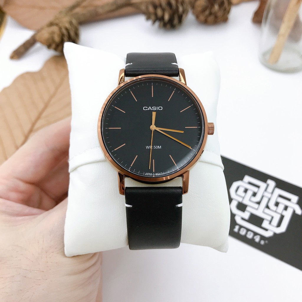 Đồng hồ nam Casio MTP-E171RL-1E / MTP-E171M-2E / MTP-E171L-5E, chống nước 50m, size 40mm, hàng chính hãng