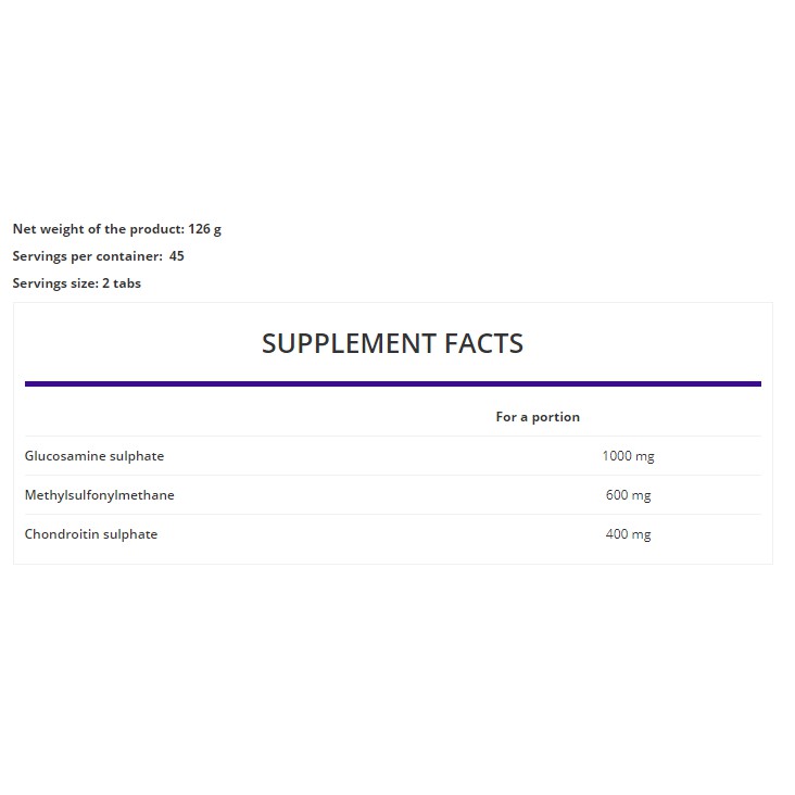 Viên Uống Sụn Khớp Ostrovit Glucosamine + MSM + Chondroitin 90 Viên - Giảm Đau, Giúp Chắc Khỏe, Bảo Vệ Xương Khớp