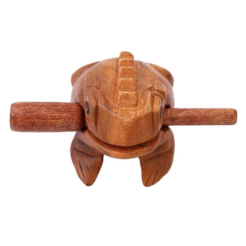 Nhạc cụ bằng gỗ hình con cóc 1"/ 2"/ 3" độc đáo giáo dục cho trẻ