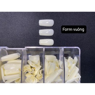 Các loại form móng up( bán lẻ 1 gói 20 móng full size)