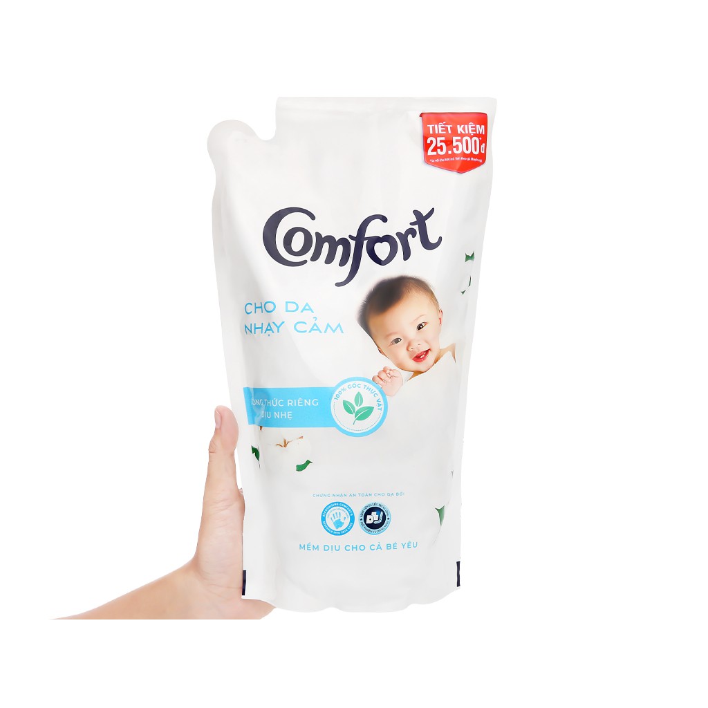 Nước Xả Vải Comfort Cho Da Nhạy Cảm Phù Hợp Với Làn Da Em Bé 1,6 lít