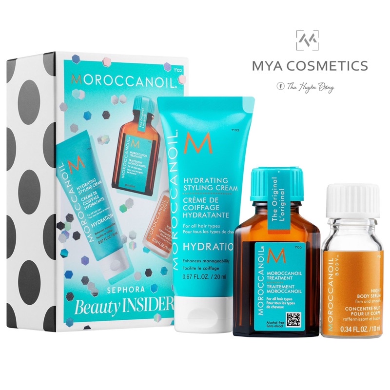 Set Dưỡng Tóc MOROCCANOIL 3Pcs