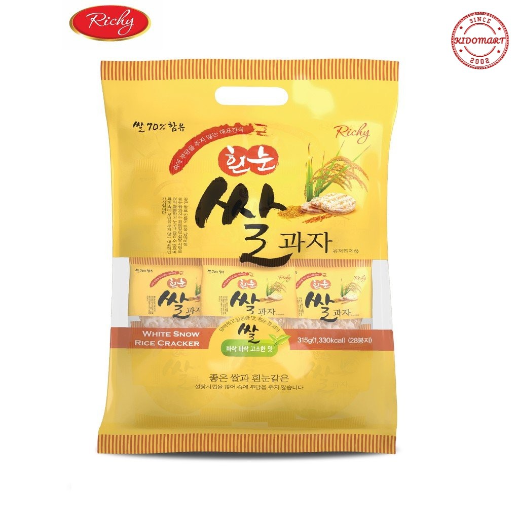 Bánh Gạo Richy Hàn Quốc Gói 315gr