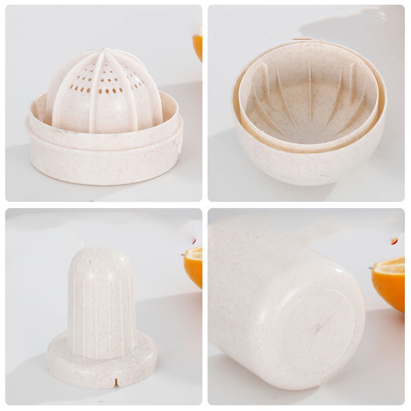 Dụng cụ VẮT CAM lúa mạch, hoa quả đa năng cầm tay  mini- Đồ Nhựa lúa mạch ECOCO