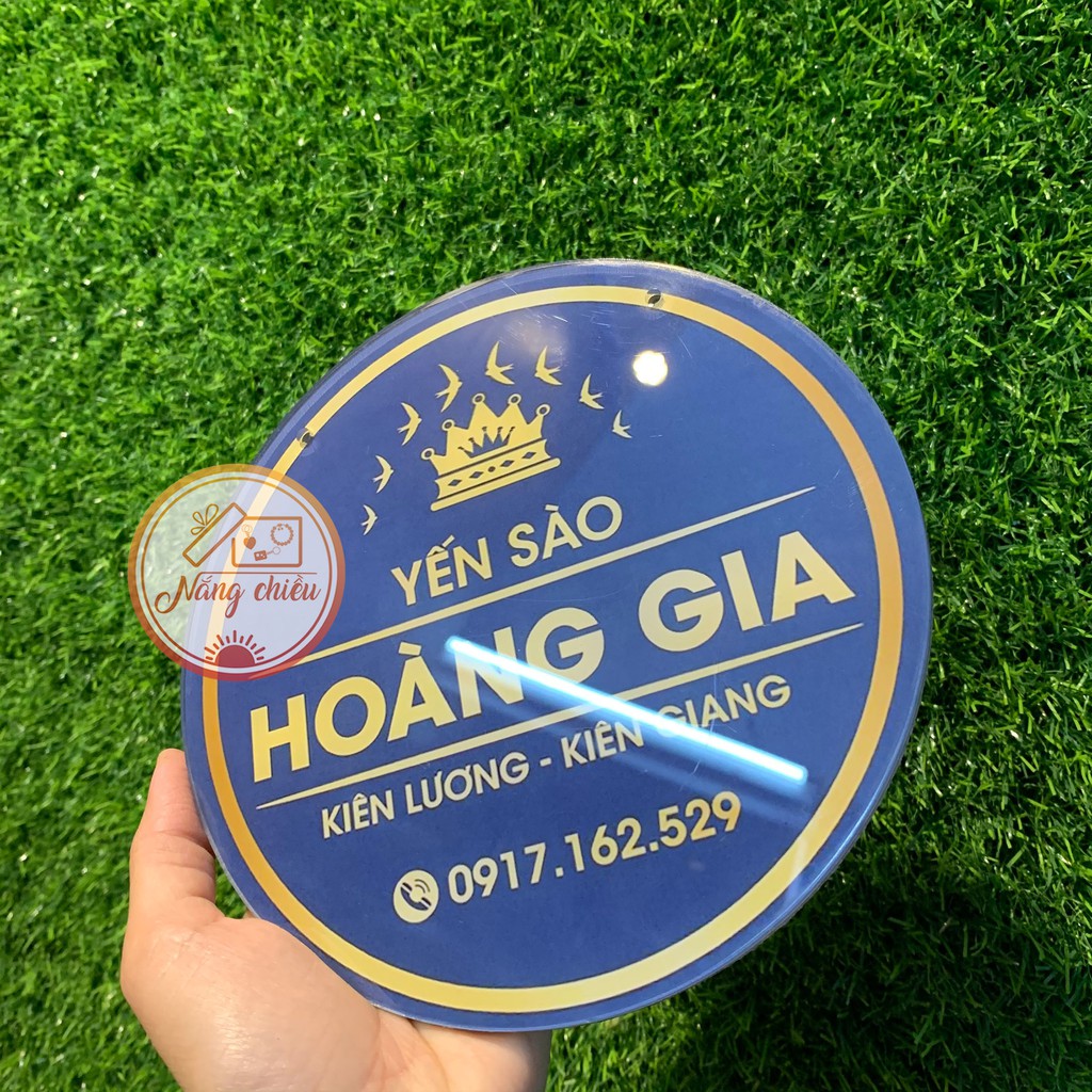 Bảng treo cửa hàng yến sào in theo yêu cầu