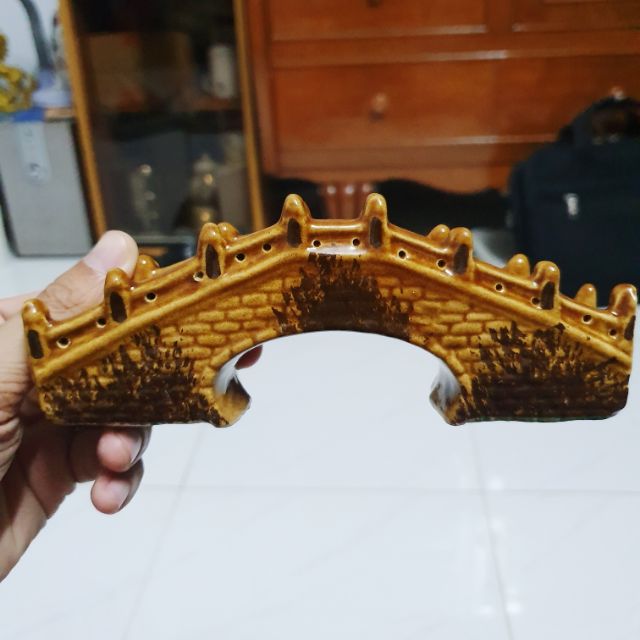 CẦU TRANG TRÍ HỒ CÁ NON BỘ 17x4x6cm