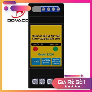 💥Cao Cấp💥Công tắc chống giật điện cho Phao điện máy bơm SS091 - Phù hợp cho máy bơm <1000W