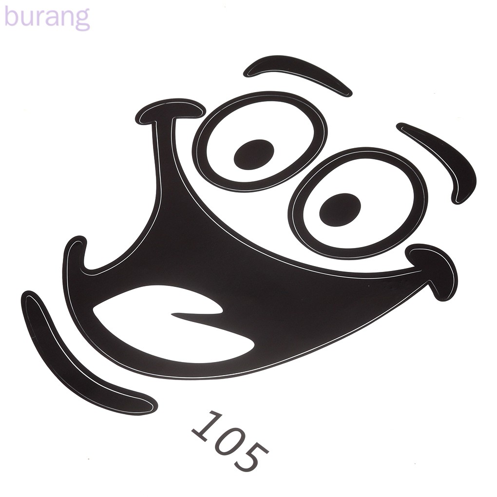 Sticker dán toilet trang trí hình mặt cười ngộ nghĩnh