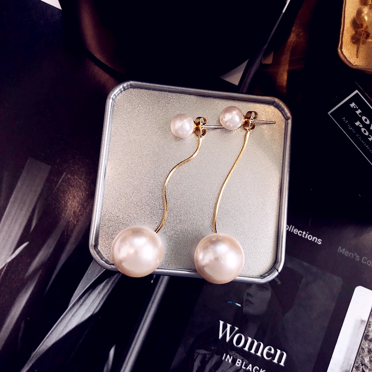 Khuyên tai dáng dài đính ngọc trai phong cách cá tính thanh lịch dành cho nữ G208 Yuxin | BigBuy360 - bigbuy360.vn