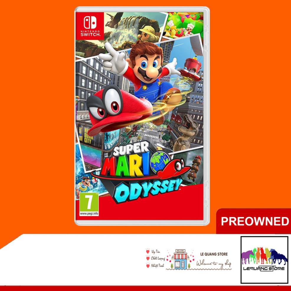 Đĩa game Nintendo Switch: Super Mario Odyssey