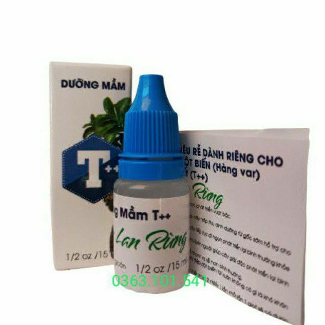 Bộ Dưỡng Chất T++ Gồm 1 Lọ Dưỡng Mầm Và 1 Lọ Kích Rễ