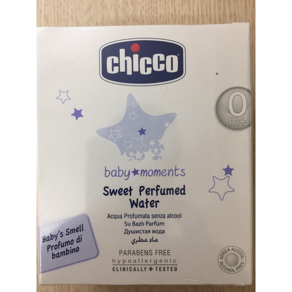 Nước hoa Chicco hương tự nhiên cho bé từ 0 tháng tuổi
