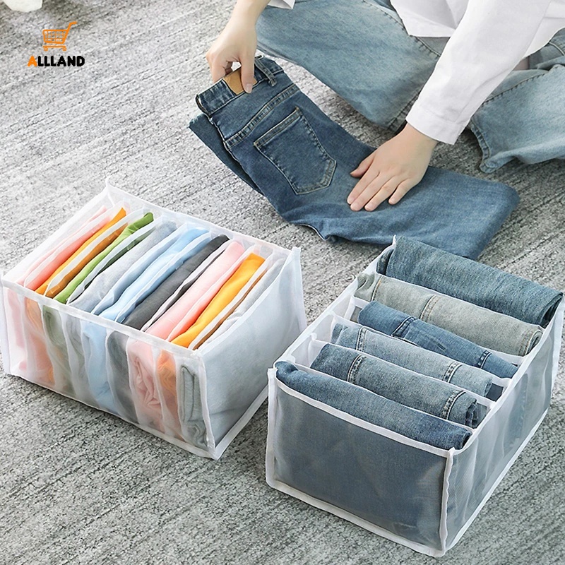 Hộp Đựng Đồ Lót / Vớ / Cà Vạt Bằng Vải Không Dệt Có Thể Gấp Gọn Tiện Dụng Cho Gia Đình