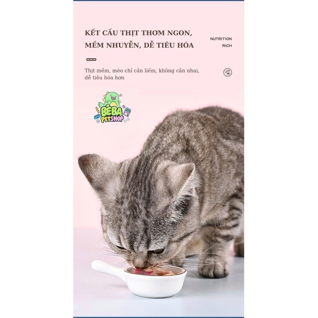 Súp thưởng cho mèo Catfood thanh 15g đồ ăn vặt, snack cho mèo bổ sung chất dinh dưỡng | Bé Ba Petshop