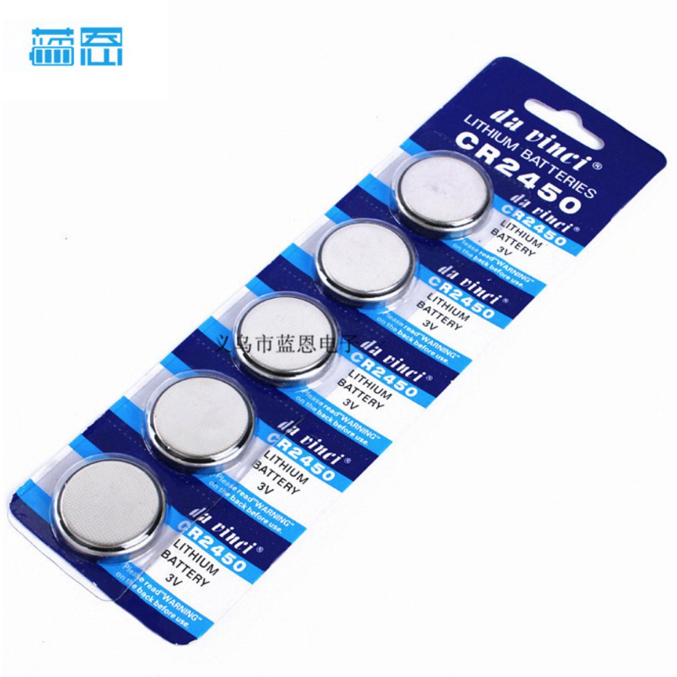 2 pin cr2450 - made in Indonesia, dùng cho máy LED Smilee, tẩy trắng răng tại nhà