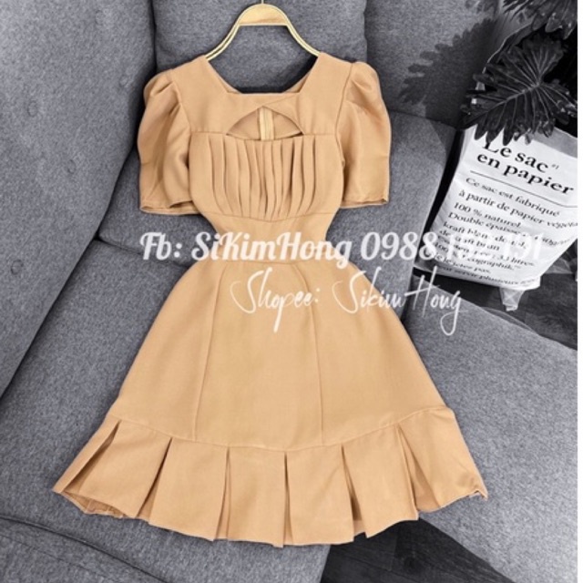 [Mã FAMARAL1 giảm 10K đơn 50K] Đầm thiết kế đuôi cá tay ngắn nhẹ nhàng cực tôn dáng_ Mã 464 | BigBuy360 - bigbuy360.vn