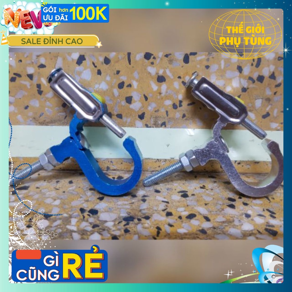 Móc khóa sơn màu, treo đồ, ràng đồ xe máy