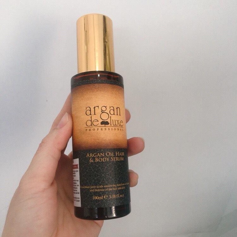 TINH DẦU PHỤC HỒI TÓC HƯ TỔN ARGAN OIL DULUXE SERUM 100ML