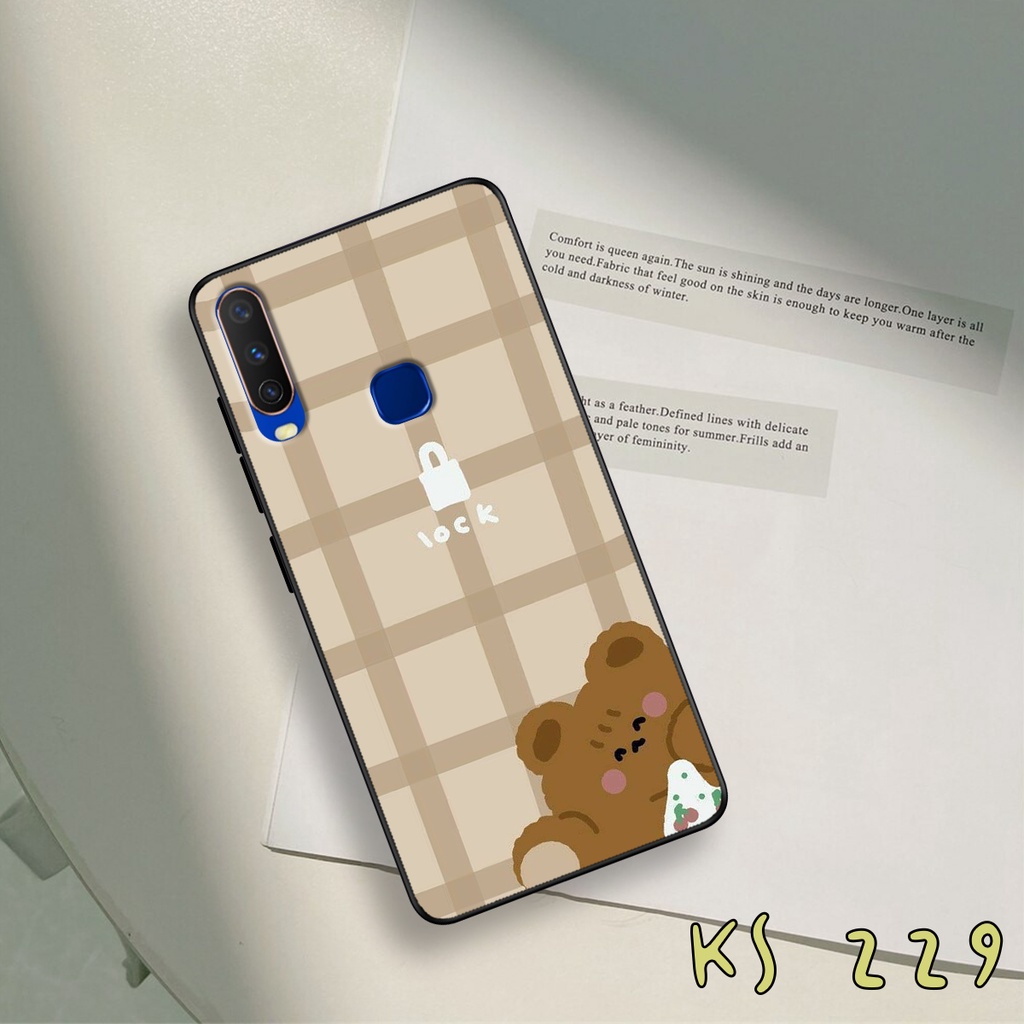 Ốp lưng Vivo Y12 - Y15 - Y17 - U10 - Ốp in hình gấu bear ngộ nghĩnh