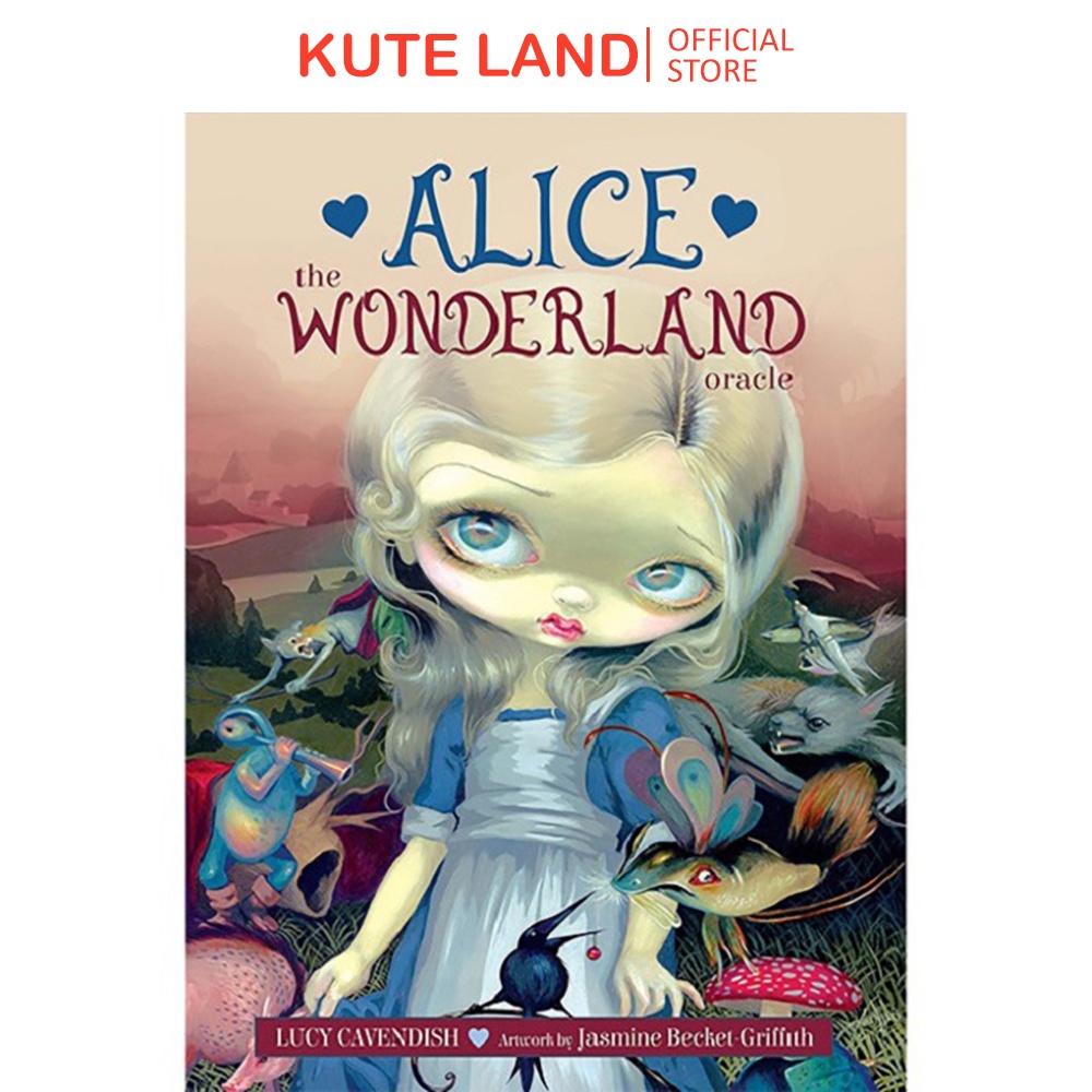 Bài Oracle Alice The Wonderland 45 Lá Bài Tặng File Tiếng Anh Và Đá Thanh Tẩy C171