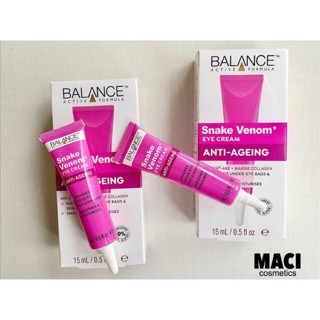 Kem mắt nọc rắn balance active formula snake venom eye cream