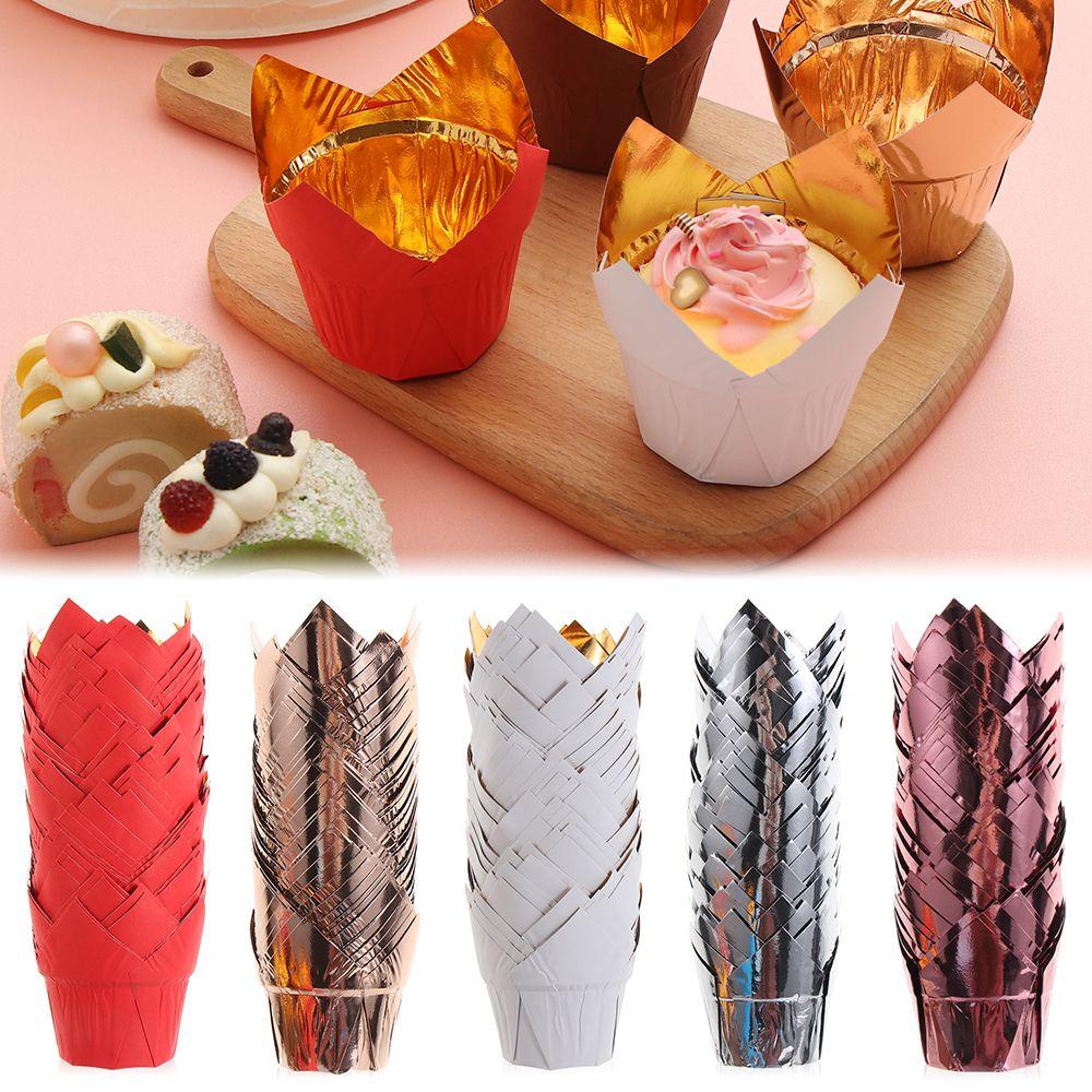 Set 50 Cốc Giấy Làm Bánh Muffin Tiện Dụng