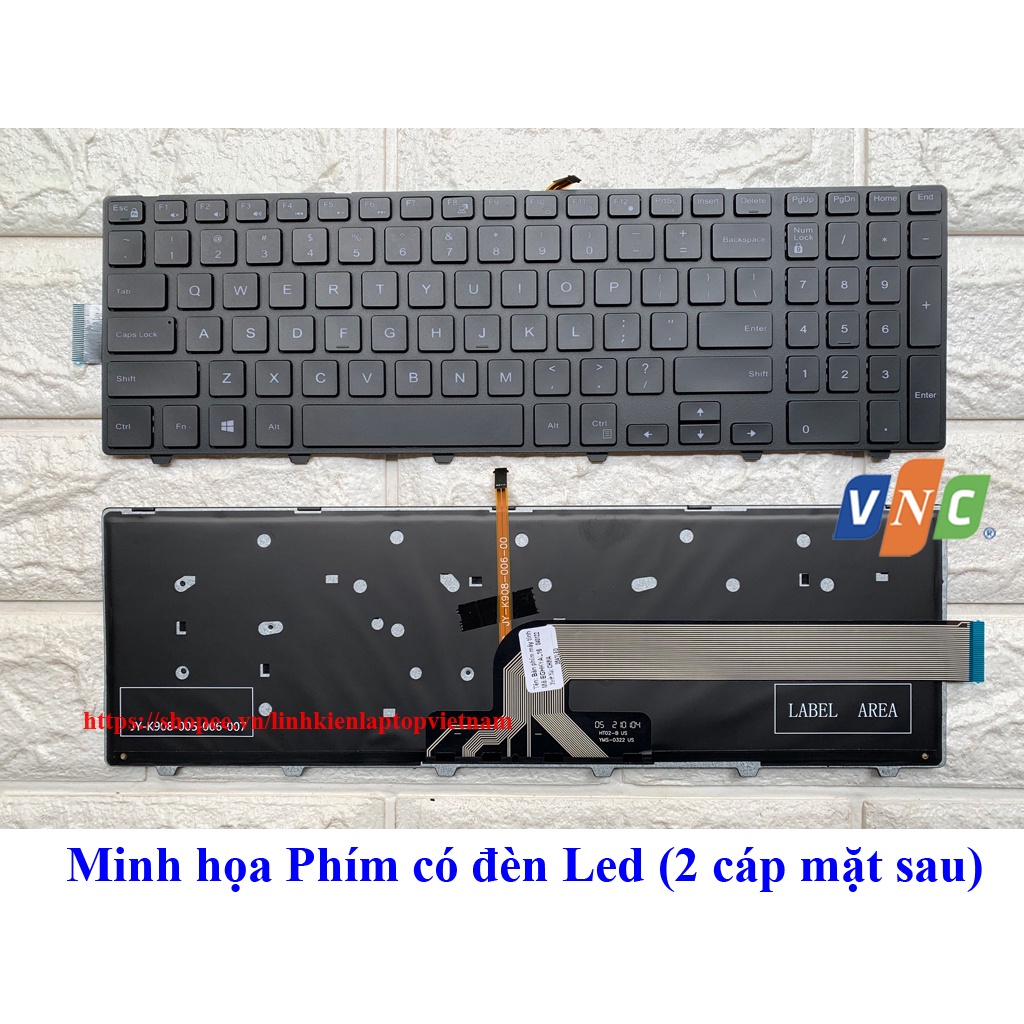 Bàn phím laptop Dell Inspiron 5755 5758 7557 7559 15-7000