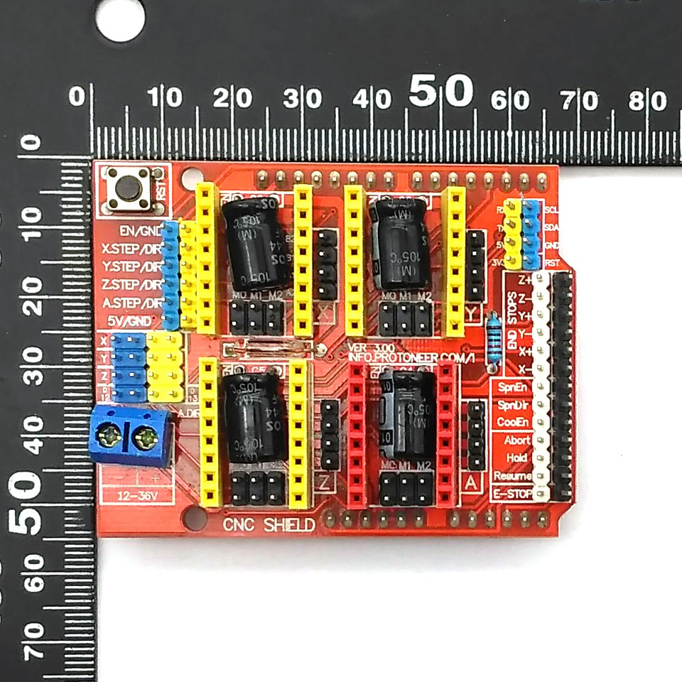 Các bộ phận của Máy in 3D A4988 Bảng mở rộng Tấm chắn CNC cho Máy in 3D Arduino V3 Engraver