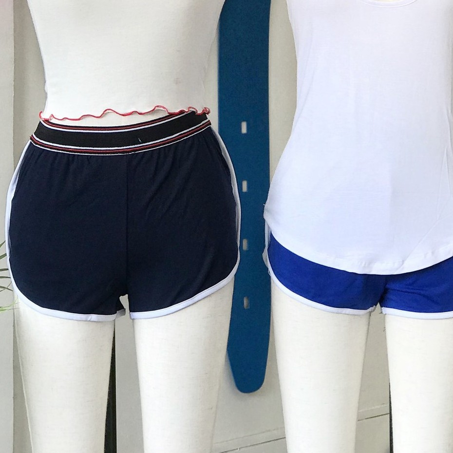 Usthebasic - [Shopee Exclusive] Quần Stripe Waist Sport Short