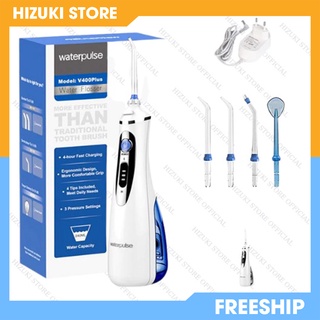 👍💖 máy tăm nước cầm tay waterpulse v400 plus chính hãng thiết bị chăm sóc hàm răng chắc khoẻ