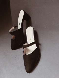 Giày Mules nỉ nhung [ ẢNH THẬT SIZE 33-43]