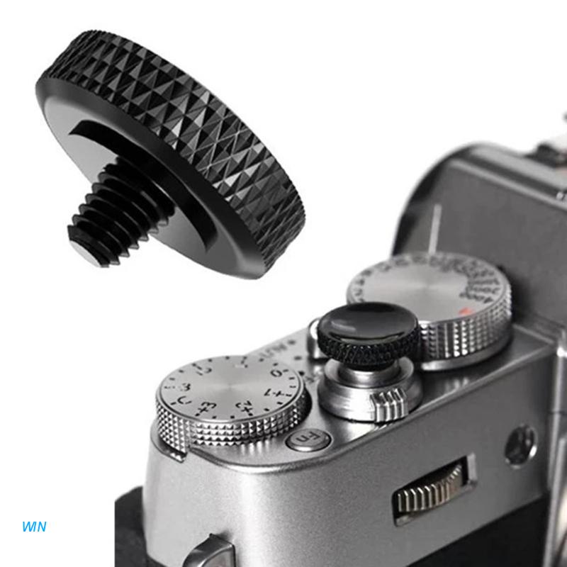 Nút nhả màn trập bằng đồng nguyên chất 11mm cho máy ảnh Fuji XT30 X10