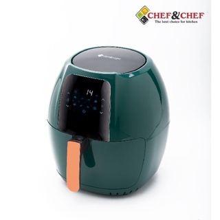 NỒI CHIÊN KHÔNG DẦU CHEF&CHEF ĐIỆN TỬ 6.5L YJ-702A MẦU XANH BẢO HÀNH 12 THÁNG