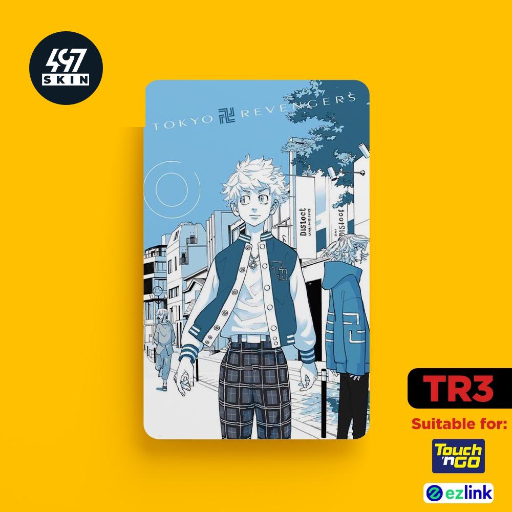 Skin Card Tokyo Revengers  - Miếng Dán ATM, Thẻ Xe, Thẻ Từ, Thẻ Chung Cư - Chất Liệu Chống Xước - Chống Nước