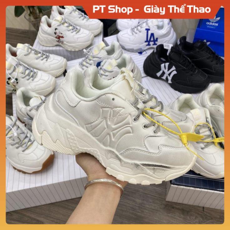 Giày MLB Trắng Bẩn Full Bill Box , Giầy MlB Ny Trắng Bẩn Hót trend , Giày Sneaker