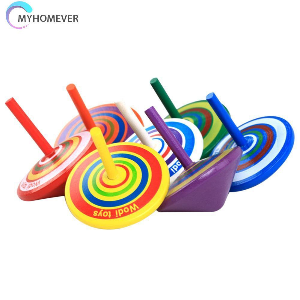 Pop It Fidget Đồ chơi Wood Gyro Kids Đồ chơis Relief Stress Desktop Spinning Top Đồ chơis Birthday Gifts