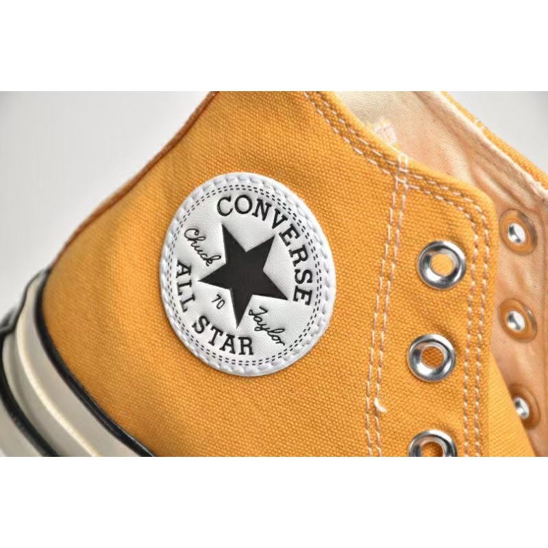 SAMSUNG Giày Thể Thao Canvas Cổ Thấp Màu Vàng Kem Phong Cách 1970s Cho Nam Nữ