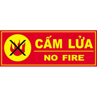 Biển cấm lửa
