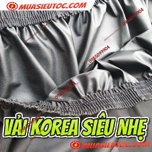 Áo Trùm Vệ sinh Điều Hoà Tổ Ong 2 lớp Dù Korea- Béc Túi xịt rửa bạt bảo dưỡng vệ sinh máy lạnh âm trần, treo tường