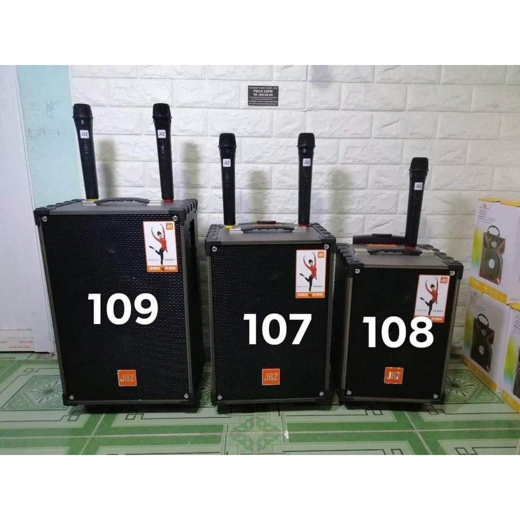 Loa karaoke JBZ NE-108  tặng kèm micro không dây