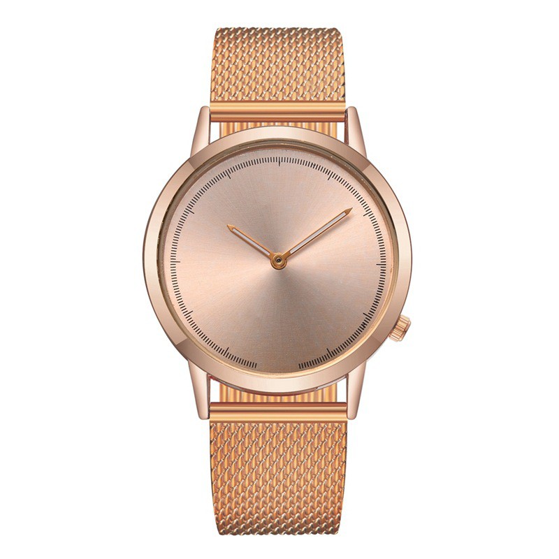 Đồng hồ nam dây thep lưới D-ZINER NAT31 mặt tròn chạy 2 kim siêu bền chính hãng - LINDO