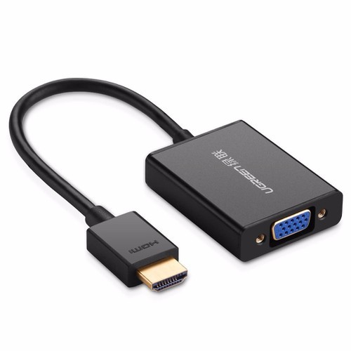 [Mã ELHACE giảm 4% đơn 300K] HDMI to VGA Ugreen 40233 (Audio + nguồn phụ)